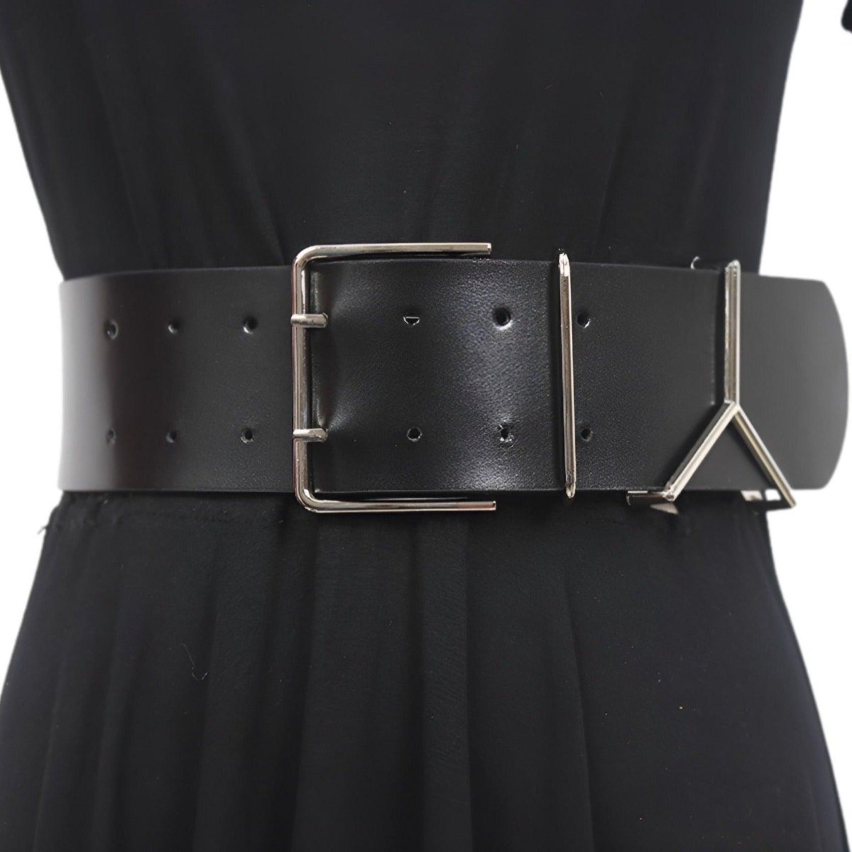 Ceinture Extra Large XXL à double ardillons, modèle Lise - La Boutique de la Ceinture