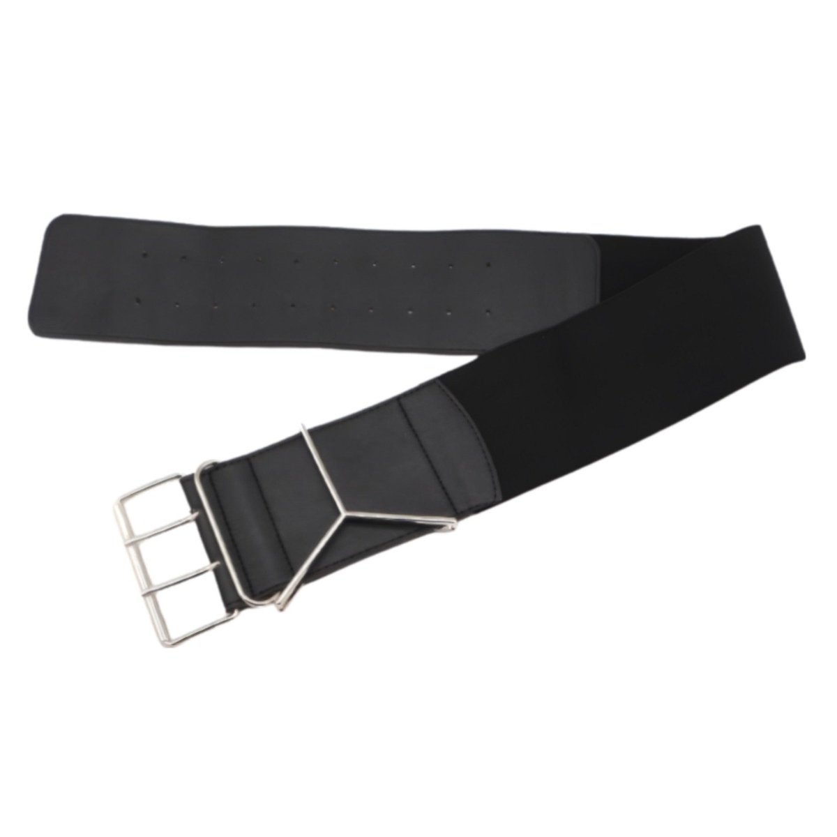 Ceinture Extra Large XXL à double ardillons, modèle Lise - La Boutique de la Ceinture