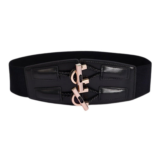 Ceinture Extra Large XXL à double boucles et cordelettes, modèle Abélia - La Boutique de la Ceinture