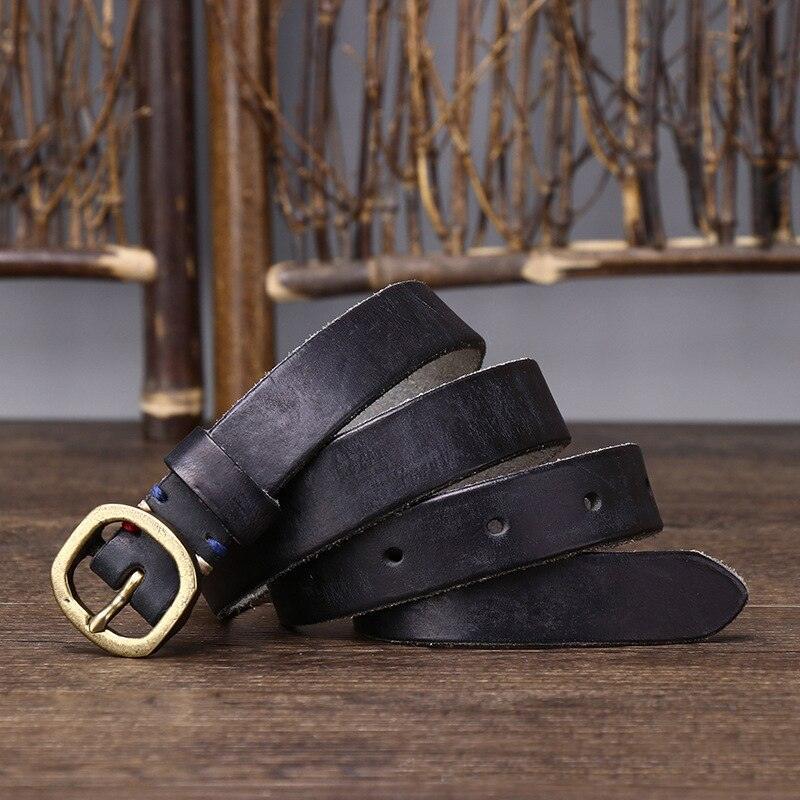 Ceinture fine en cuir pour femme, modèle Arria - La Boutique de la Ceinture