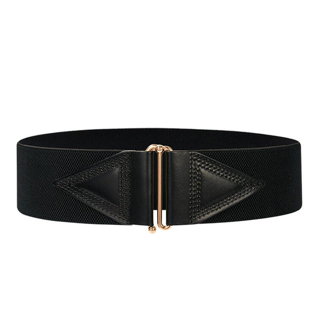 Ceinture Large élastique Pour Femme - Style Casual Et Ajustable (tour De Taille 75-110 Cm) - 1