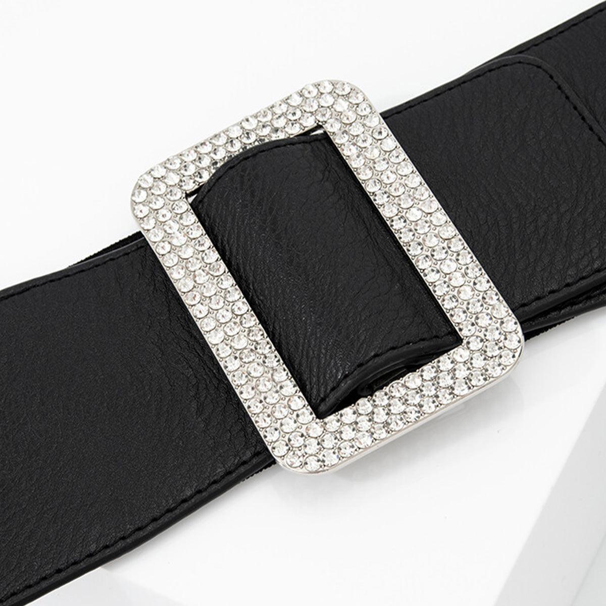 Ceinture large shop elastique blanche femme