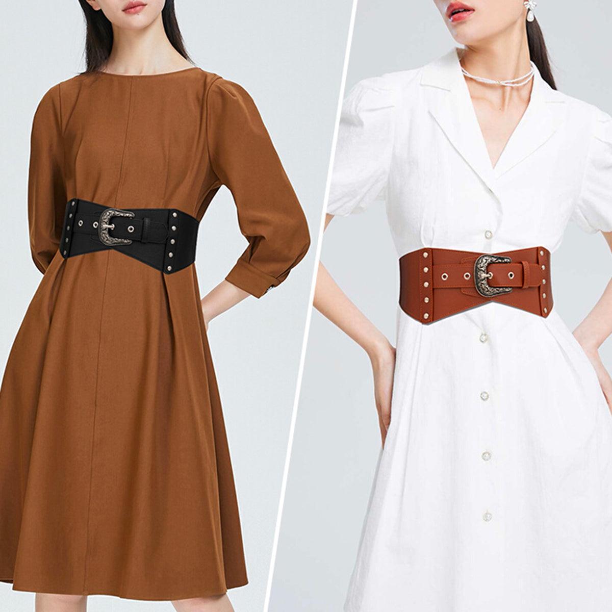 Ceinture en cuir a sangles extensibles Ceinture en cuir a sangles extensibles
