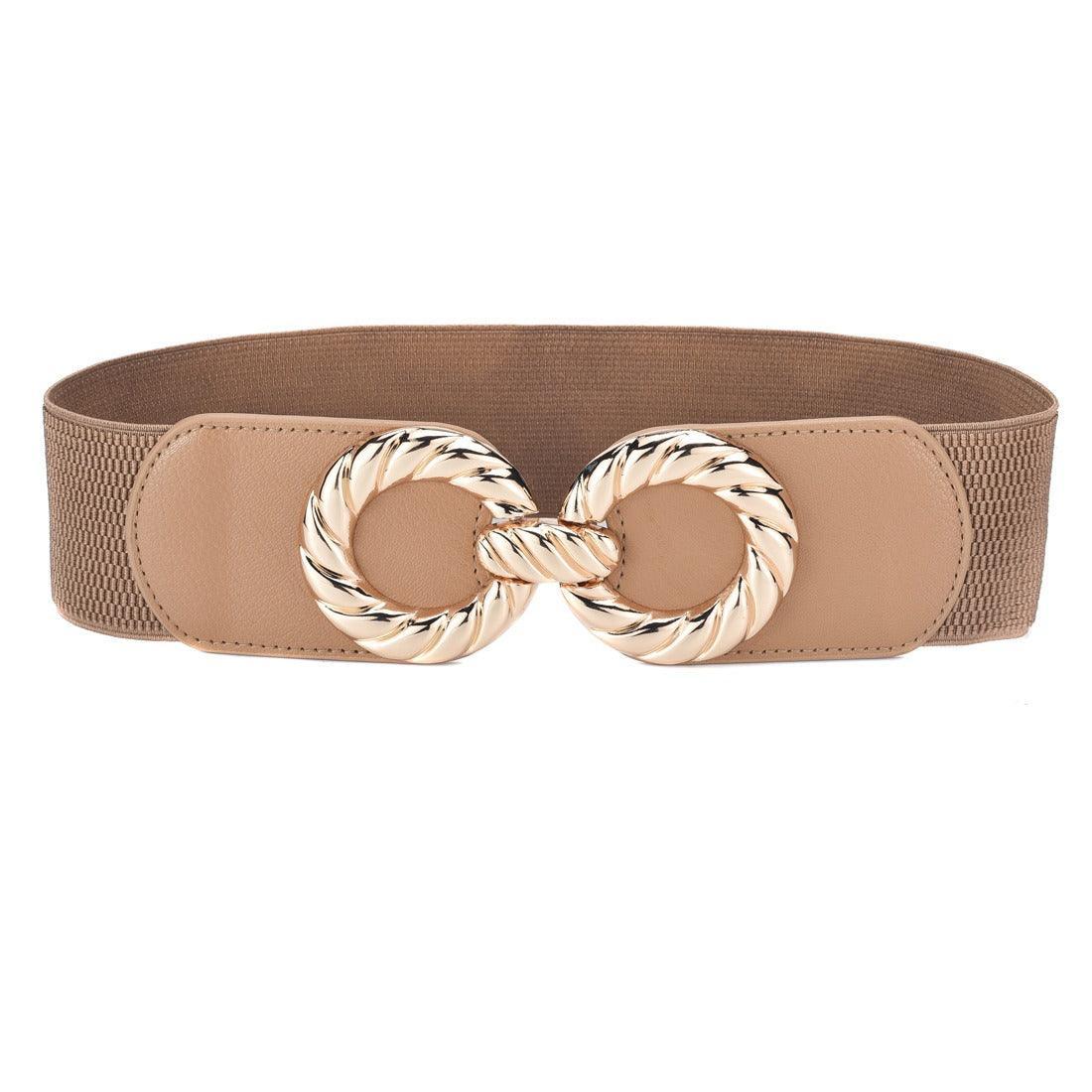 Ceinture large et élastique taille haute, modèle Mélissa - La Boutique de la Ceinture