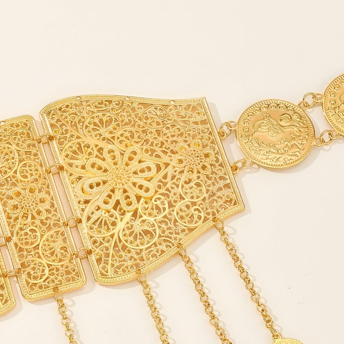 Ceinture en or marocaine hotsell
