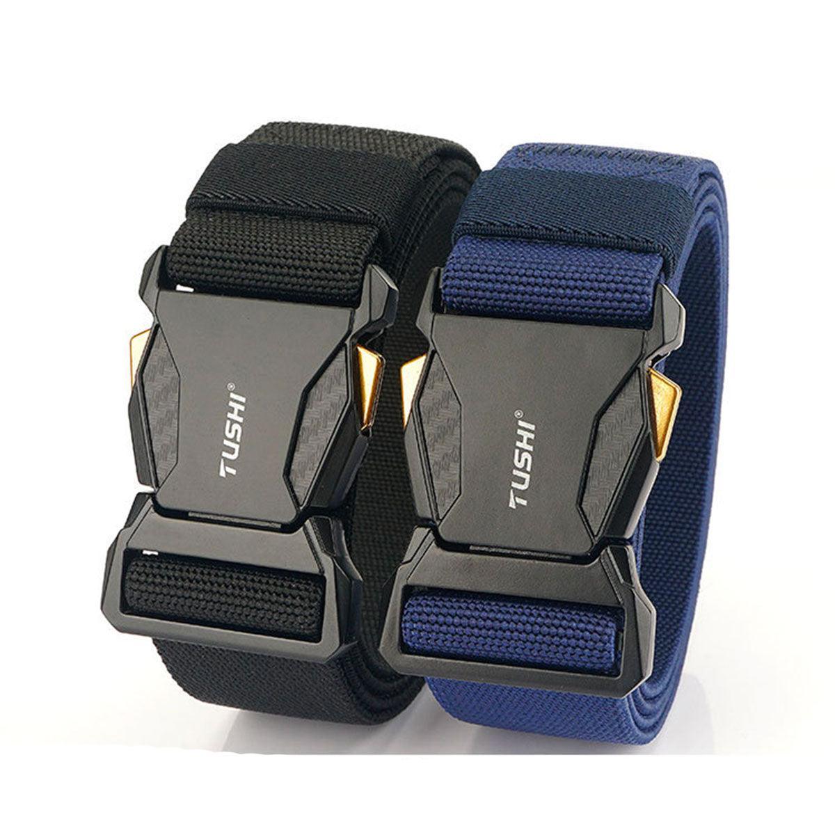 Ceinture Militaire Tactique Élastique, modèle Thidrik - La Bo Ceinture Militaire Tactique Élastique, modèle Thidrik - La Bo