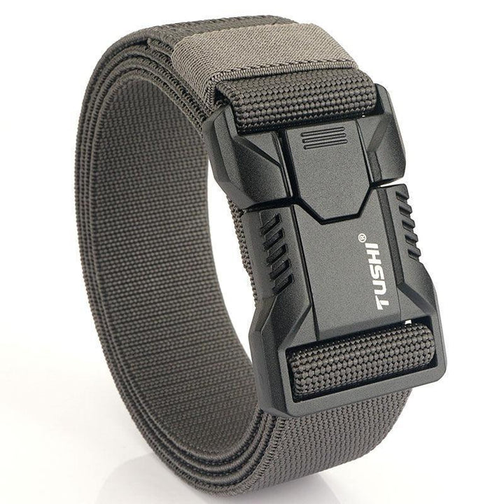 Ceinture tactique Molle avec 5 poches, boucle à dégagement rapide, ceinture tactique réglable, ceinture de combat militaire intérieure extérieure, peau, 96cm, Tendance