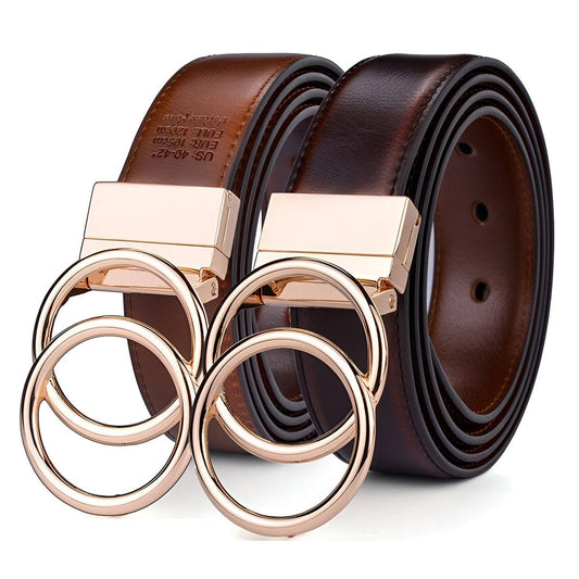 LaCeinture à Boucle Naturel - ceinture en cuir pour homme et femme Marron | PAUL MARIUS LaCeinture à Boucle Naturel - ceinture en cuir pour homme et femme Marron | PAUL MARIUS