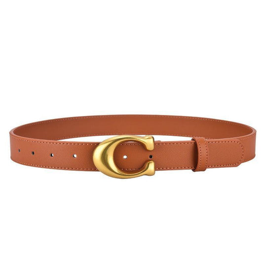 Ceinture simili cuir pour femme, modèle Irine - La Boutique de la Ceinture