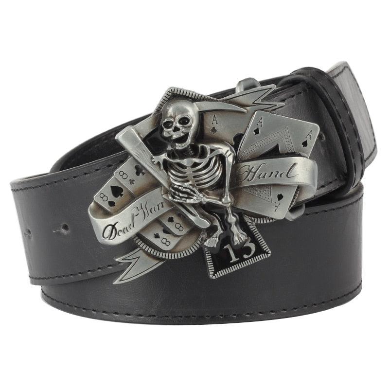 Ceinture Squelette pour Femme ou Homme, modèle Desmond - La Boutique de la Ceinture