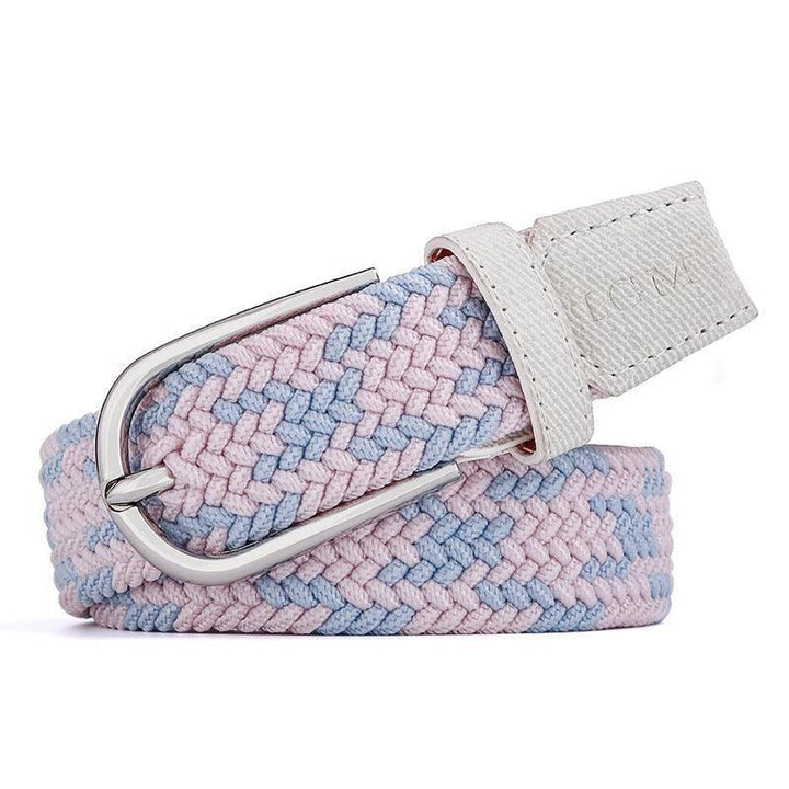 Ceinture Élastique Large 6 Cm Pour Femme - Style Rétro, Fermoir Triple Crochet - 12 Couleurs