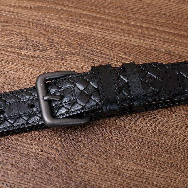 Ceinture tressée en cuir, modèle Nikoloz – La Boutique de la Ceinture tressée en cuir, modèle Nikoloz – La Boutique de la