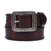 Ceinture Western en cuir, homme ou femme, modèle Daksha - La Boutique de la Ceinture