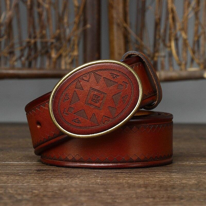 Ceinture western en cuir, modèle Sciria - La Boutique de la Ceinture