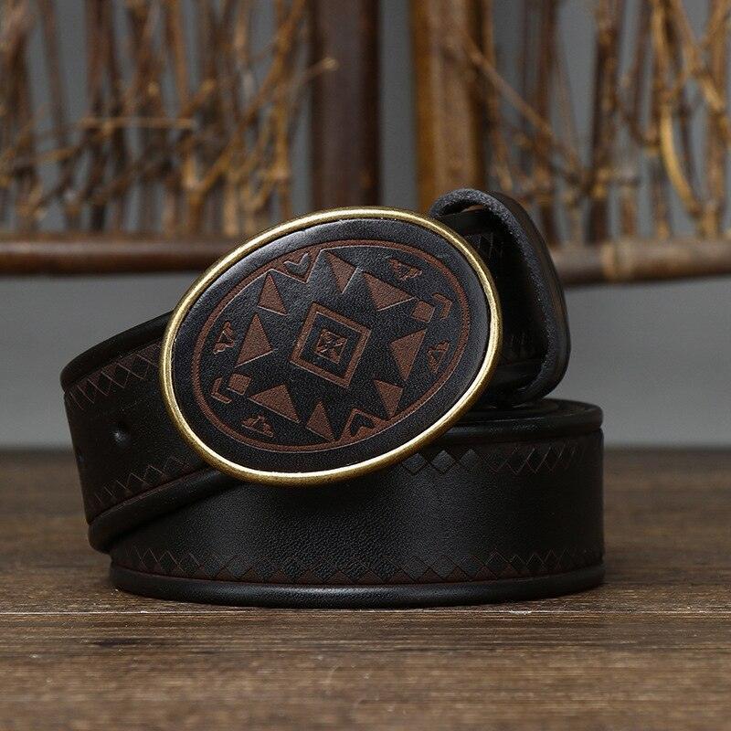 Ceinture western en cuir, modèle Sciria - La Boutique de la Ceinture