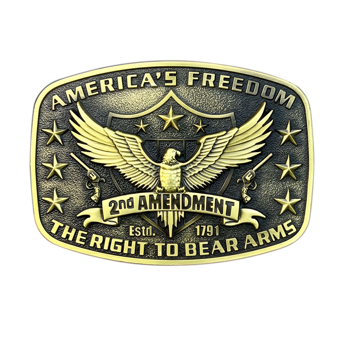 Copie de Boucle de ceinture Américaine, "America's Freedom", modèle Chandler - La Boutique de la Ceinture