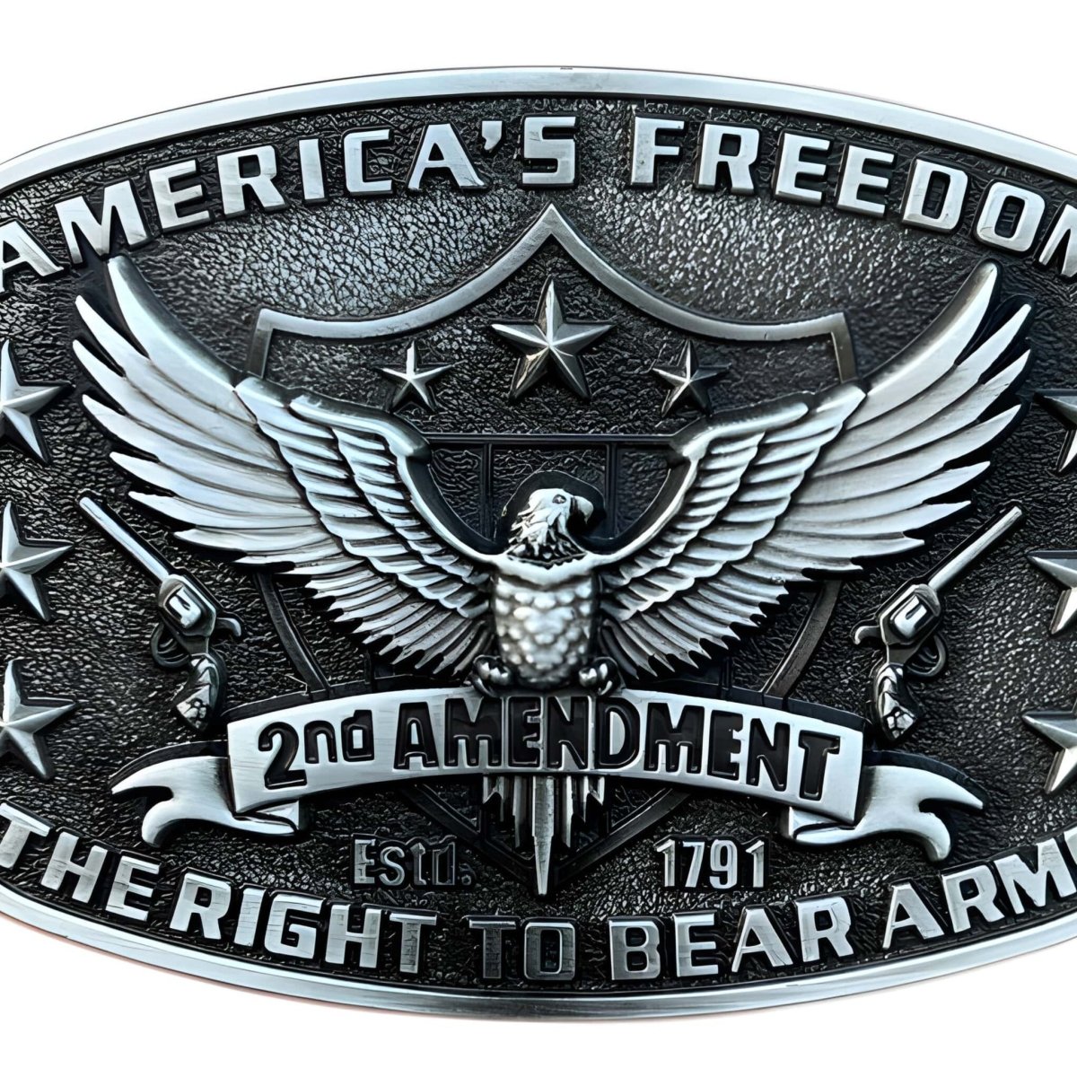 Copie de Boucle de ceinture Américaine, "America's Freedom", modèle Chandler - La Boutique de la Ceinture