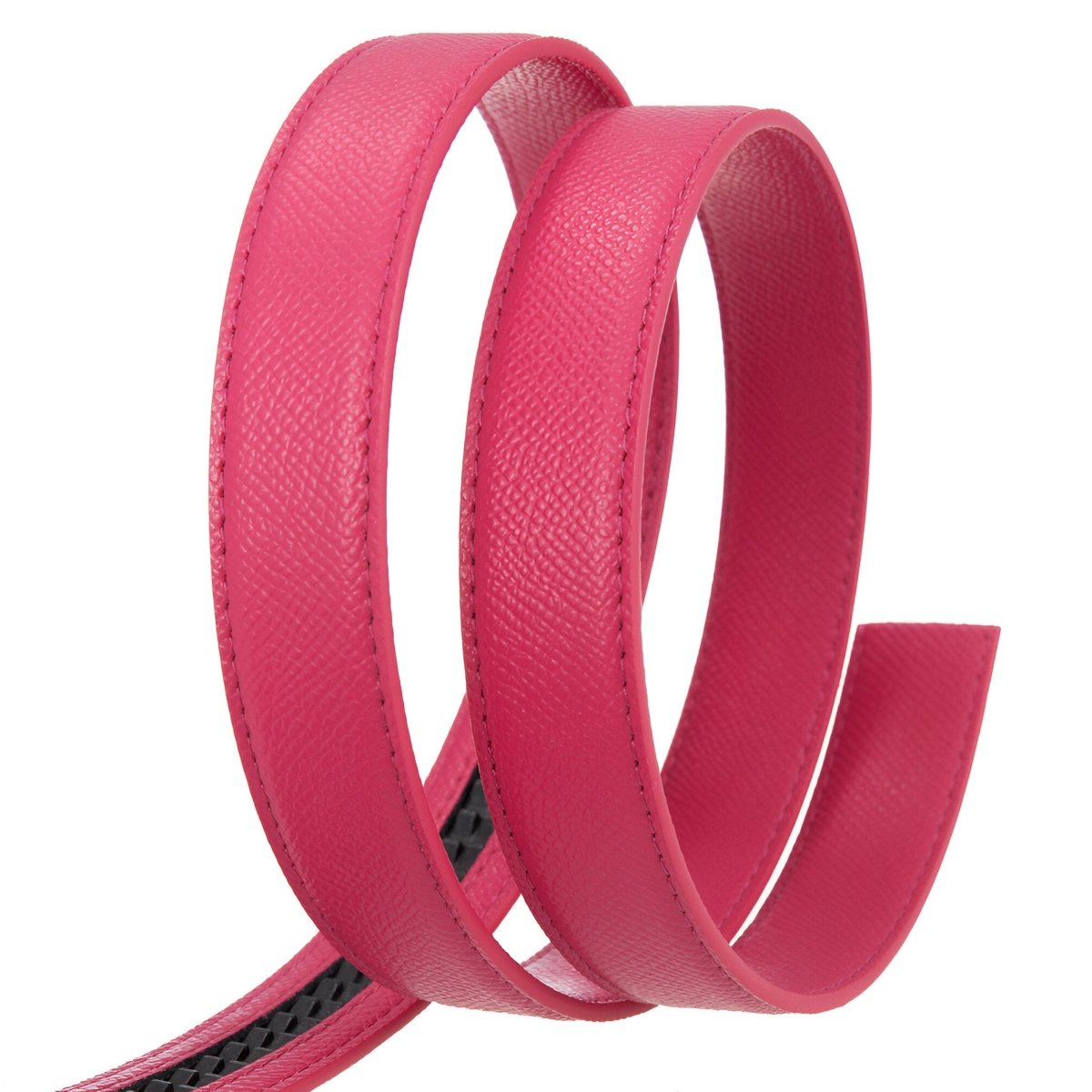 Lanière de ceinture 2.4 cm, en simili cuir, pour boucles automatiques, pour femmes, modèle Leonore - La Boutique de la Ceinture