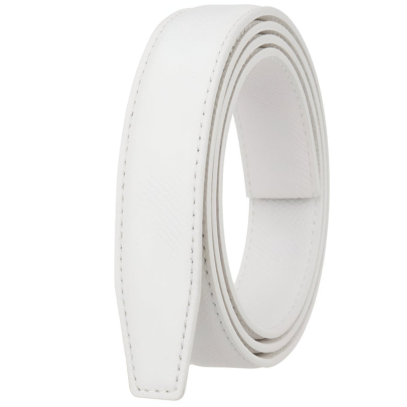 Lanière de ceinture 2.4 cm, en simili cuir, pour boucles automatiques, pour femmes, modèle Leonore