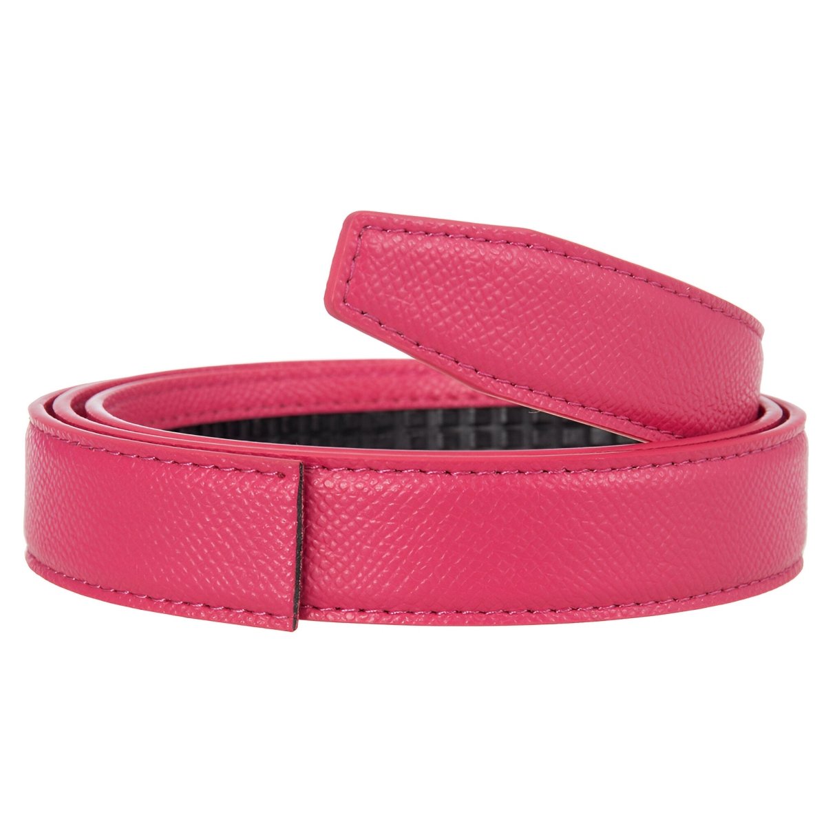 Lanière de ceinture 2.4 cm, en simili cuir, pour boucles automatiques, pour femmes, modèle Leonore - La Boutique de la Ceinture