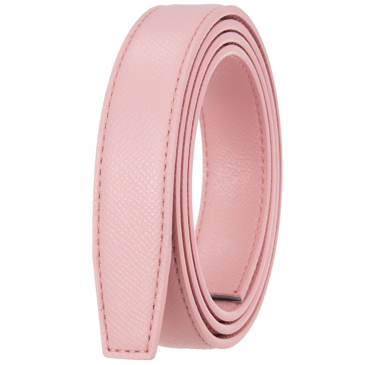 Lanière de ceinture 2.4 cm, en simili cuir, pour boucles automatiques, pour femmes, modèle Leonore - La Boutique de la Ceinture