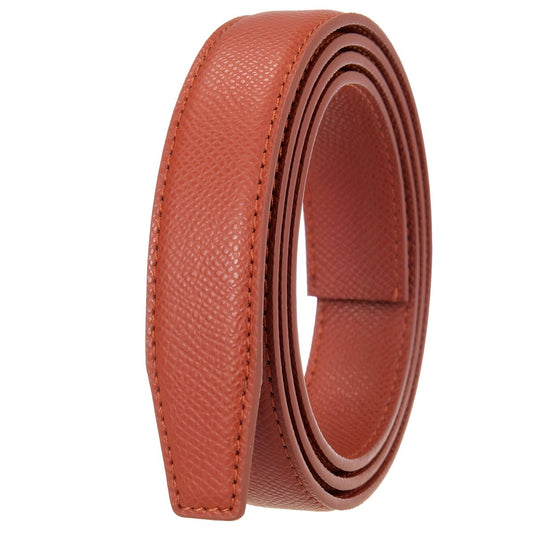 Lanière de ceinture 2.4 cm, en simili cuir, pour boucles automatiques, pour femmes, modèle Lorna - La Boutique de la Ceinture