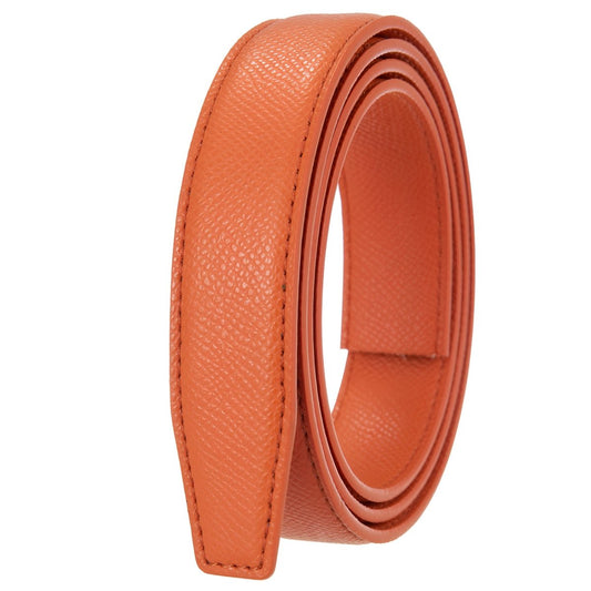Lanière de ceinture 2.4 cm, en simili cuir, pour boucles automatiques, pour femmes, modèle Lorna - La Boutique de la Ceinture