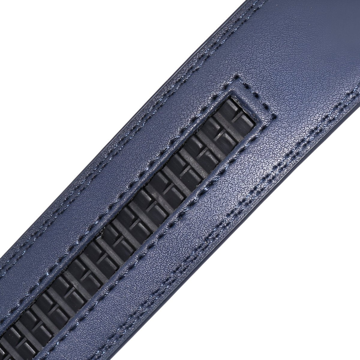 Lanière de ceinture 3.5 cm, en cuir, pour boucles automatiques, modèle Roland - La Boutique de la Ceinture